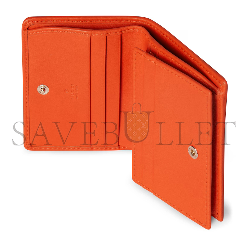 GUCCI GG EMBLEM SMALL WALLET 820692 (11*8.5*3cm) GUCCI GG EMBLEM SMALL WALLET 820692 (11*8.5*3cm)